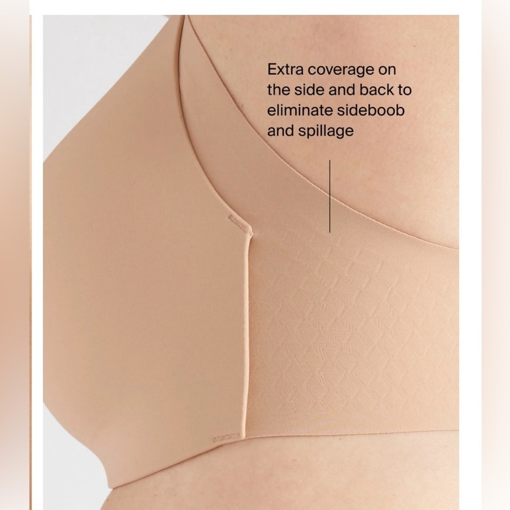 Knix WingWoman contour bra 30F, color is Sola. - Picture 8 of 8